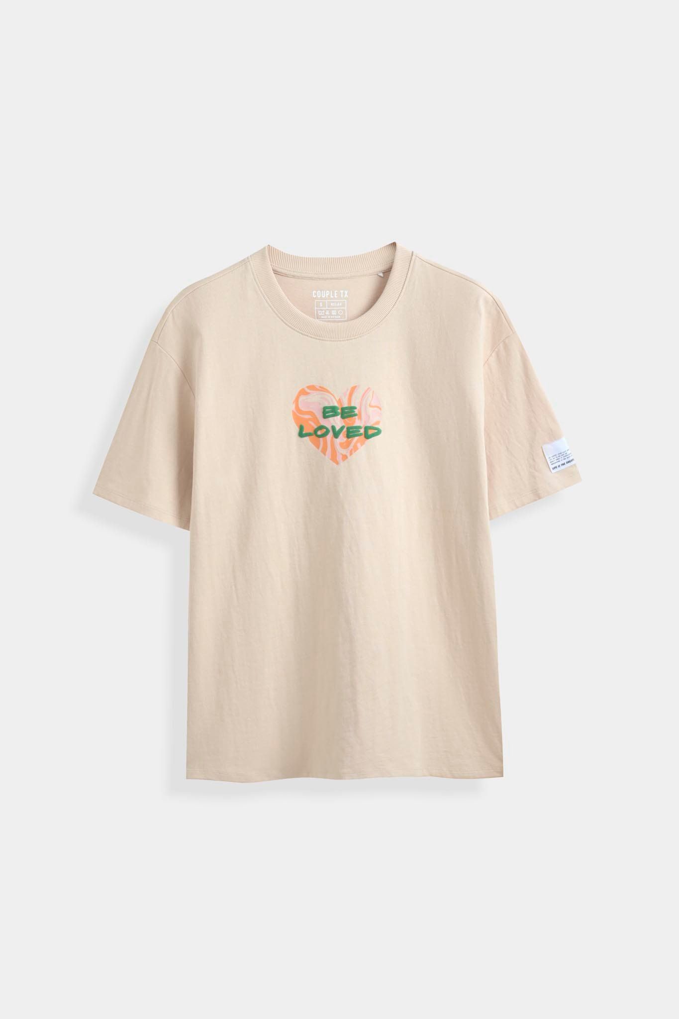 Áo Thun Nữ Relax Fit In Be Loved WTS 2259 -