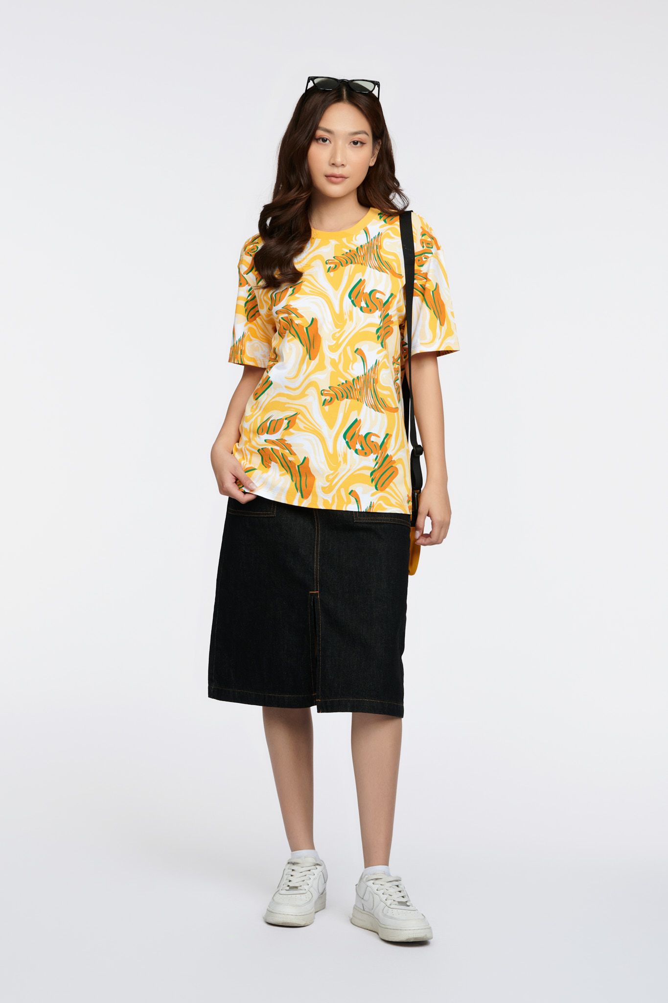 Áo Thun Nữ Pattern In Tấm WTS 2253 -