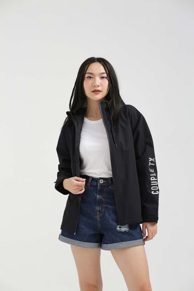 Áo Khoác Dù Nữ Trượt Nước Vải Gân Mờ WOP 2029