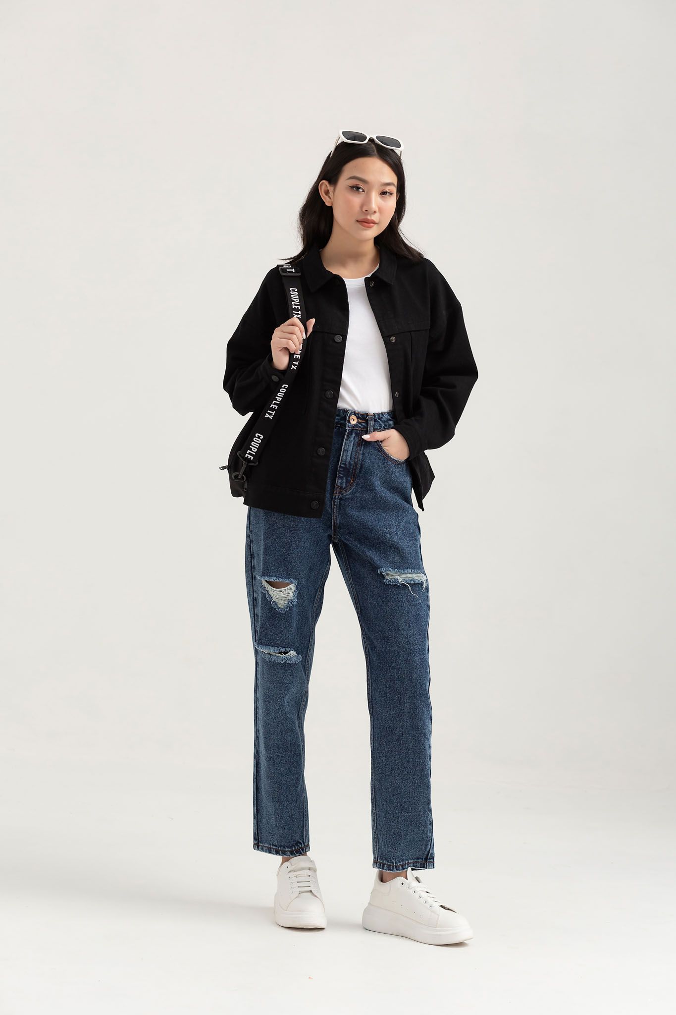 Áo Khoác Nữ Khakis Túi Đắp WOF 2030 -