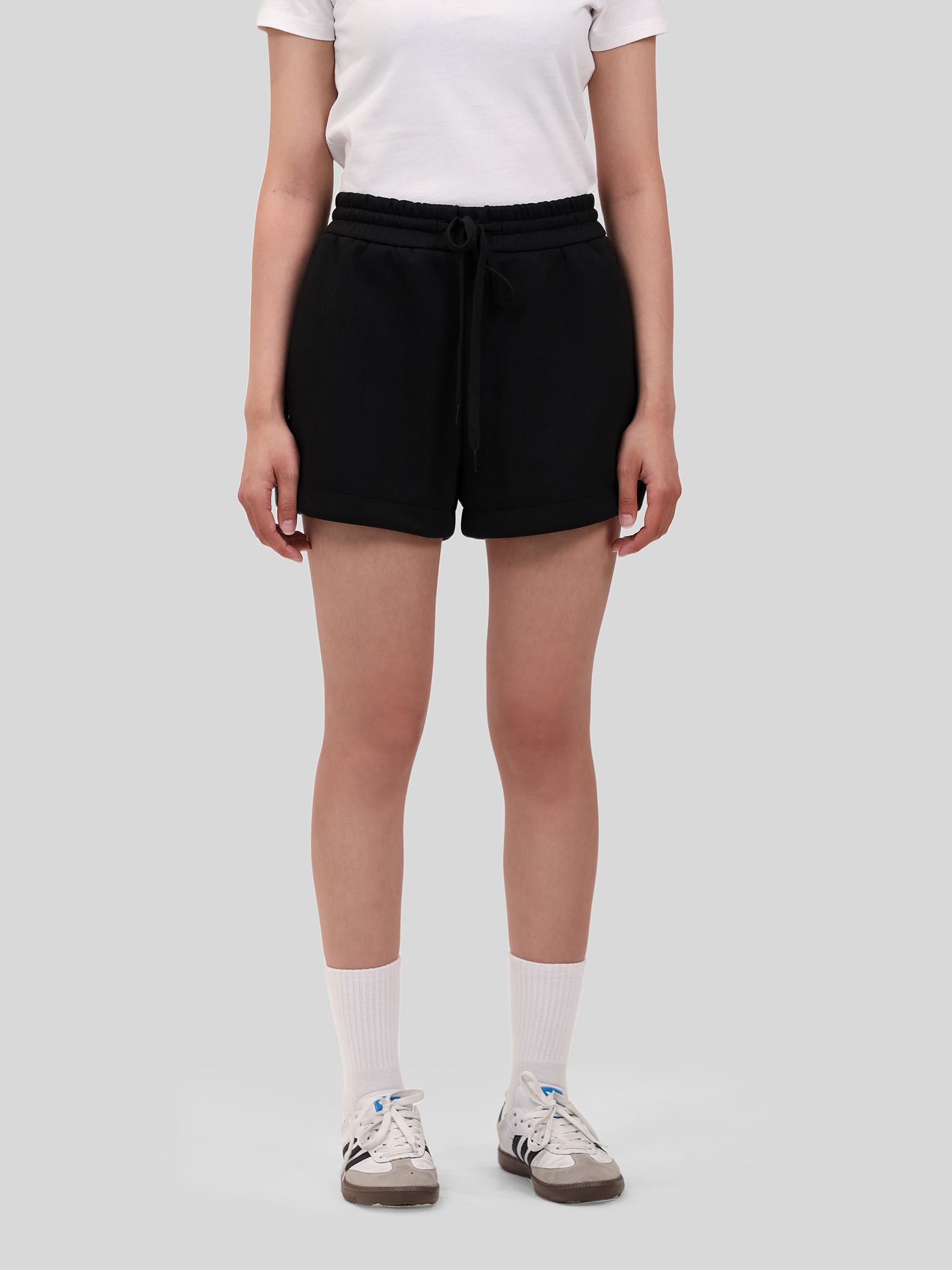 Quần Short Nữ Double Face Original Slogan WSR 2045