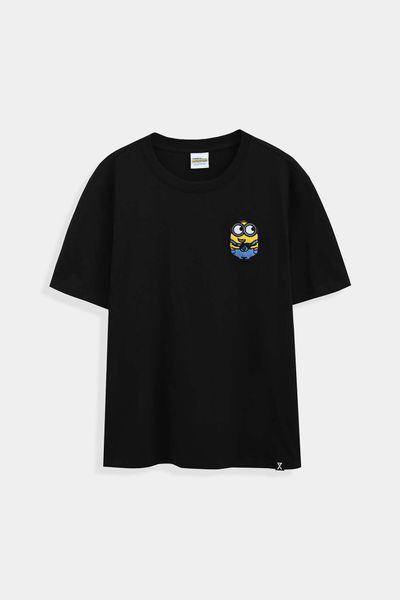 Áo Thun Nữ Regular Fit Minions Thêu Xù WTS 2213
