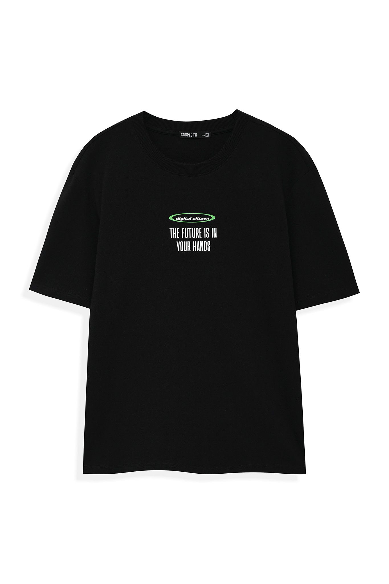 Áo Thun Nữ Relax Fit In Typo The Future Is In Your Hands WTS 2200 -