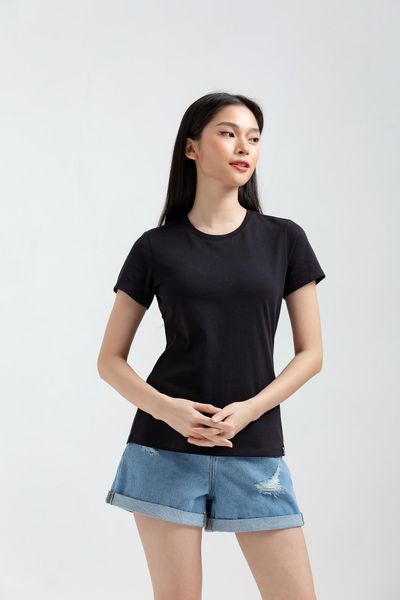 Áo Thun Nữ Cổ Tròn Slim Fit Basic WTS 2231