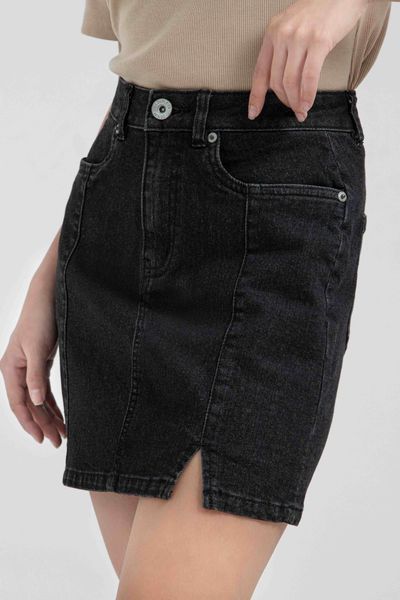 Váy Nữ Jeans Mini Xẻ Lai WSK 2015