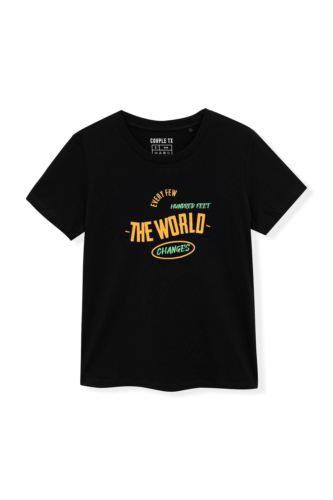 Áo Thun Nữ Slim In The World WTS 2205 -