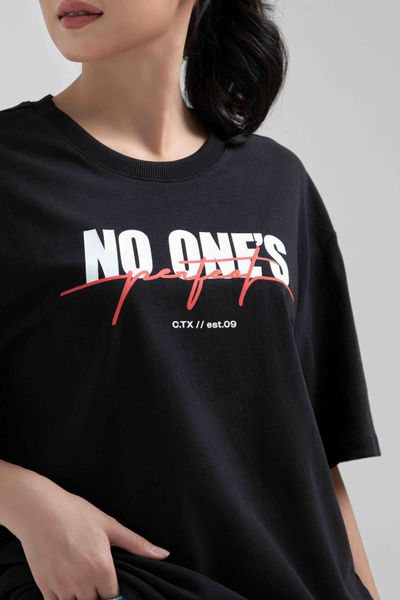 Áo Thun Nữ Relax Fit In No One's Perfect WTS 2219