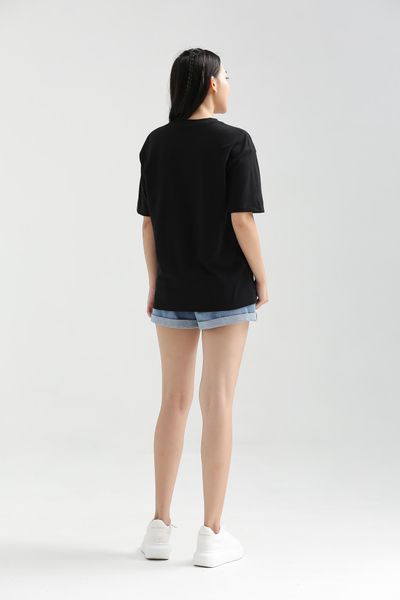 Áo Thun Nữ Relax Fit Đính Logo WTS 2201