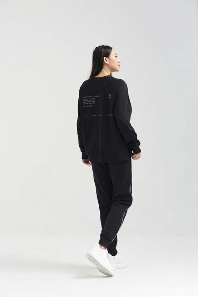 Áo Sweater Nữ In Phản Quang Thân Sau WSW 2016