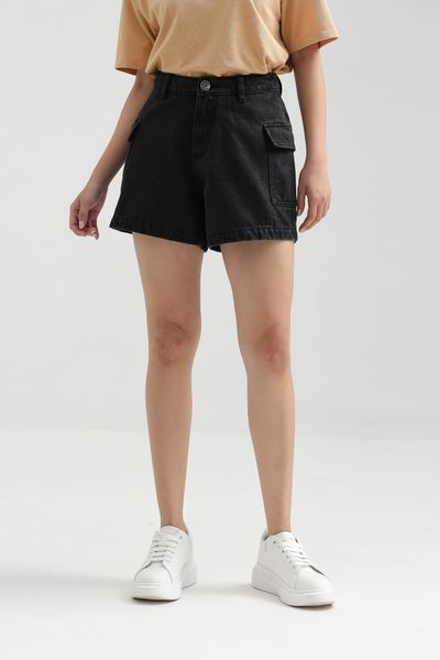 Quần Short Jeans Nữ Túi Đắp Sườn WSR 2016
