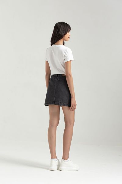 Chân Váy Nữ Mini Jeans Túi Sườn WSK 2019