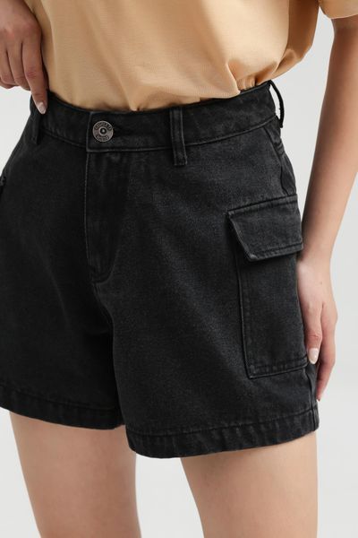 Quần Short Jeans Nữ Túi Đắp Sườn WSR 2016