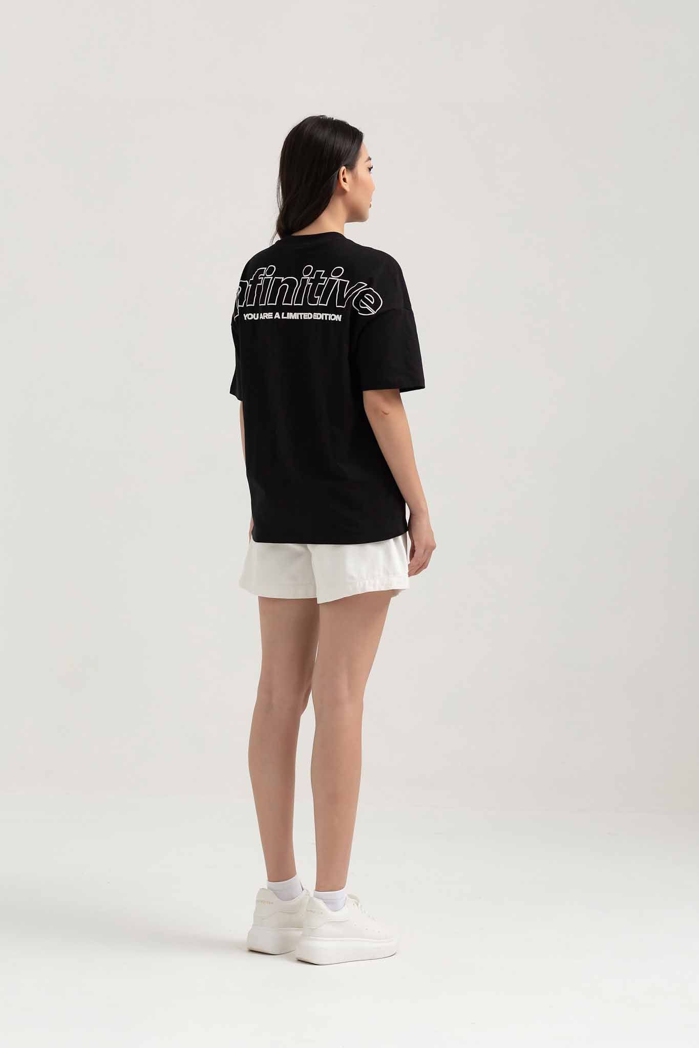 Áo Thun Nữ Relax In Typo Infinitive WTS 2235 -