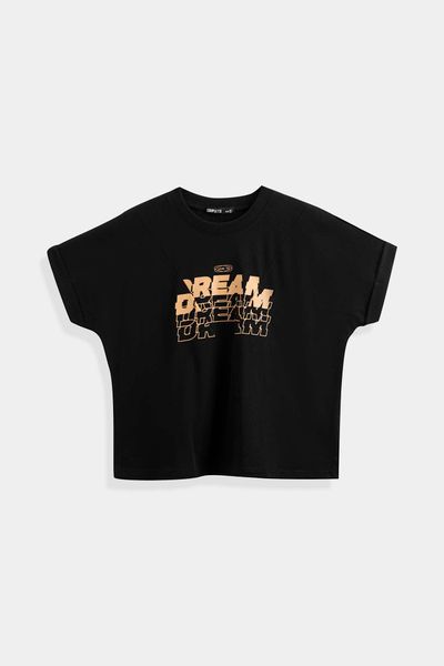 Áo Thun Nữ Kiểu Rã Phối In Love To Dream WTS 2226