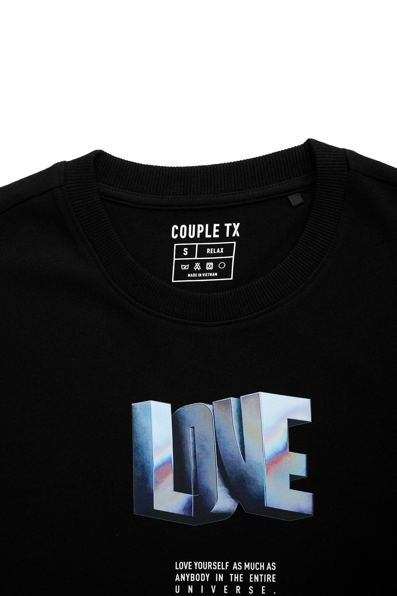 Áo Thun Nữ Relax In Typo Love Yourself WTS 2203 -