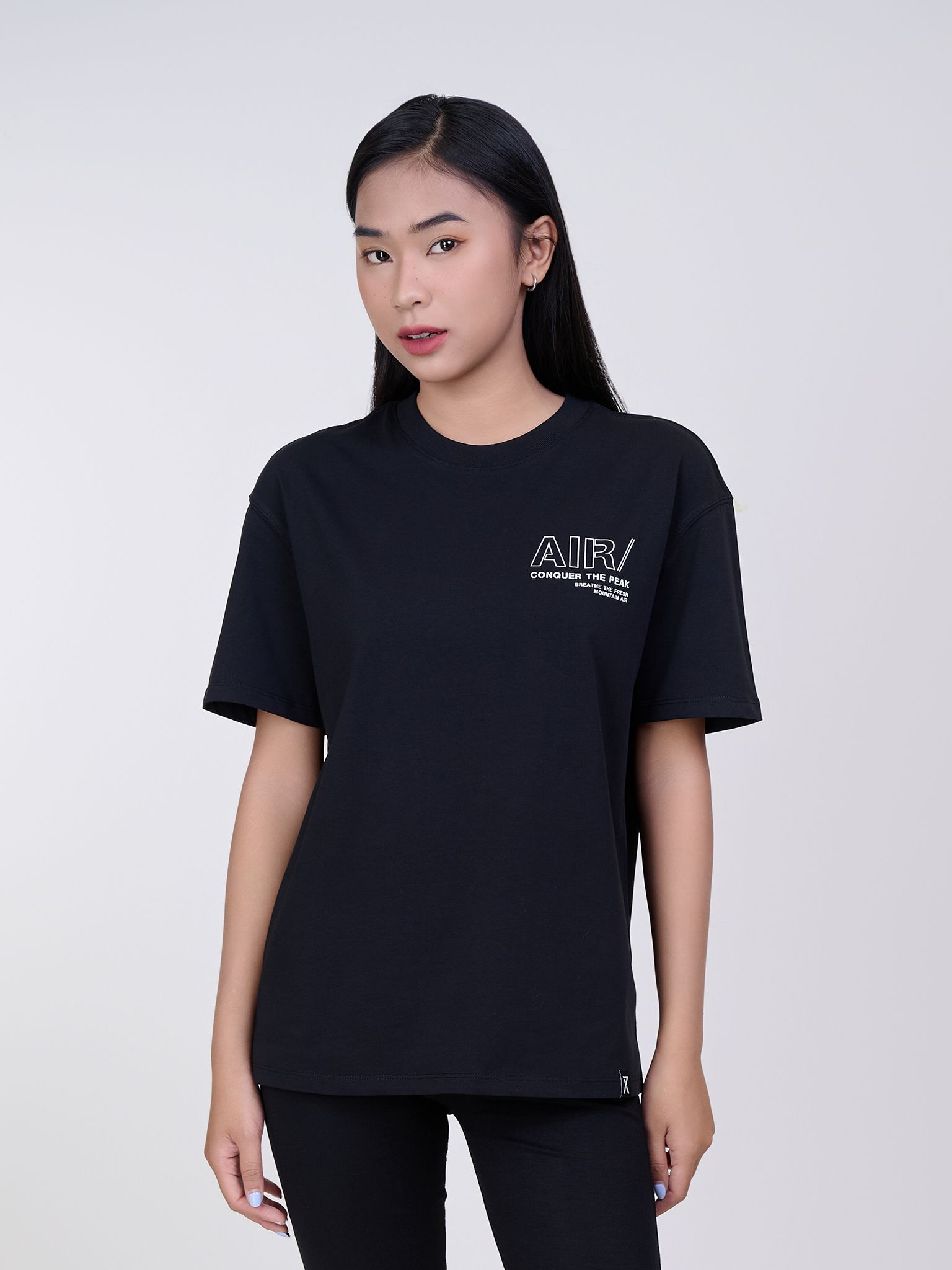 Áo Thun Nữ Relax Graphic Snow Moutain Air WTS 2403