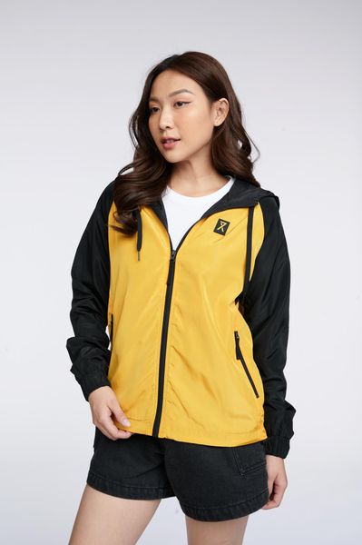 Áo Khoác Nữ Dù Raglan Phối Màu WOP 2033