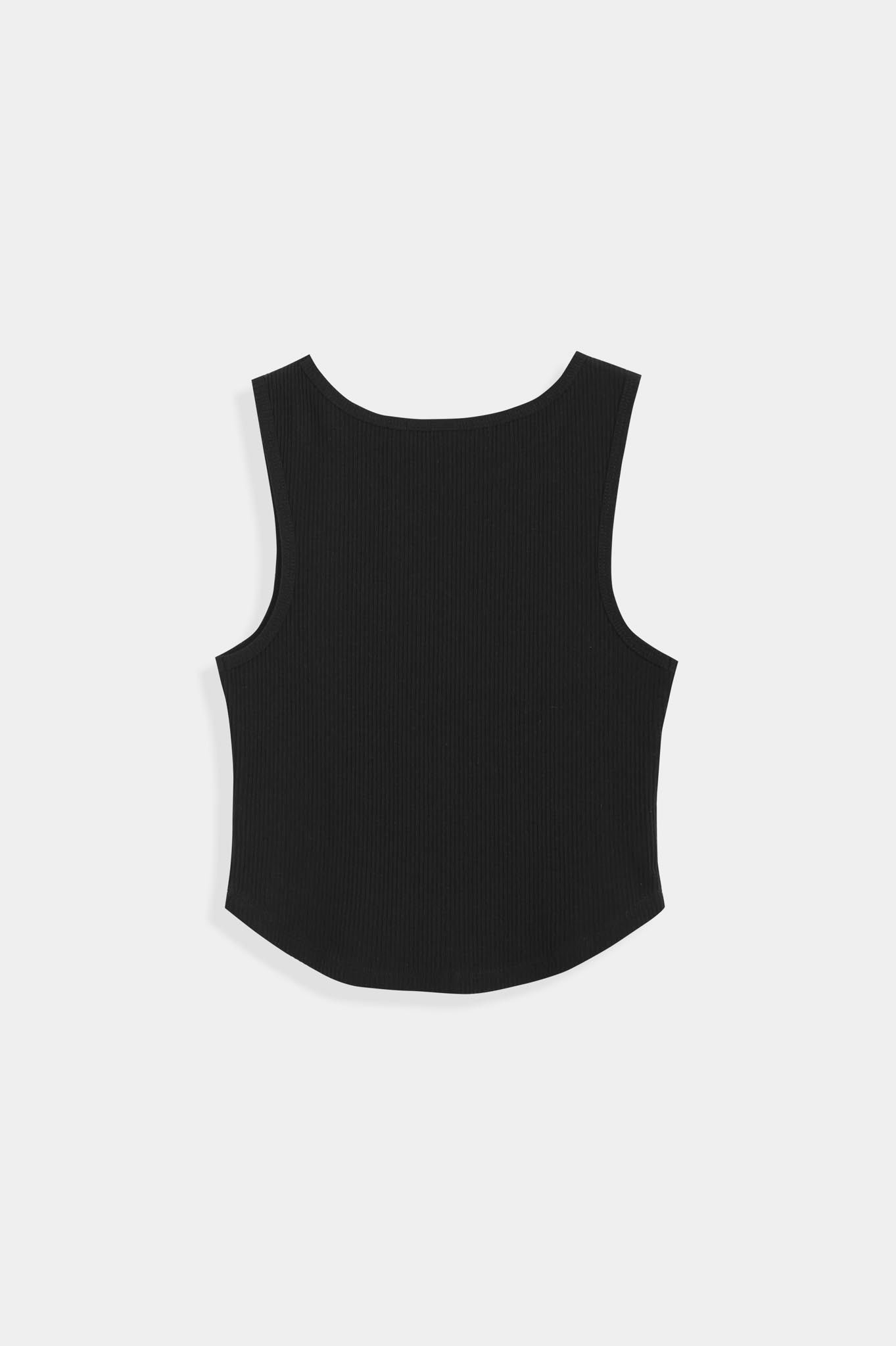 Áo Thun Nữ Tanktop Rib Vạt Bầu WTS 2254 -