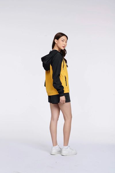 Áo Khoác Nữ Dù Raglan Phối Màu WOP 2033