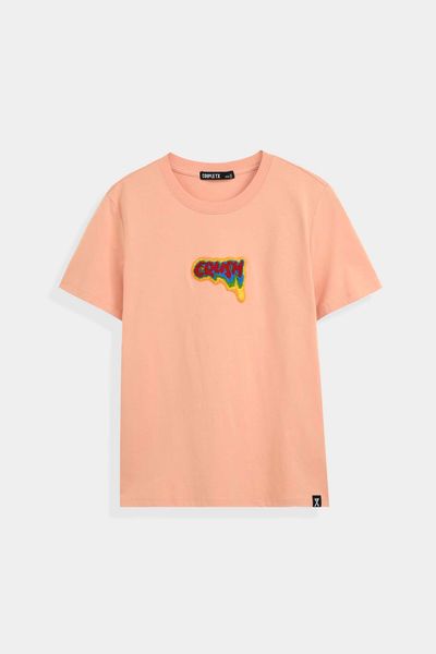 Áo Thun Nữ Regular Fit Thêu Xù Crush WTS 2240