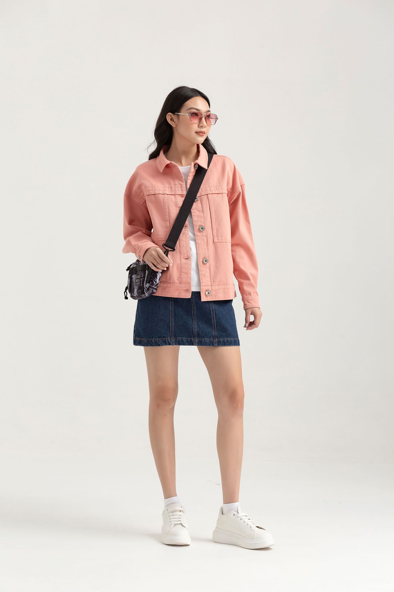 Áo Khoác Nữ Khakis Túi Đắp WOF 2030 -
