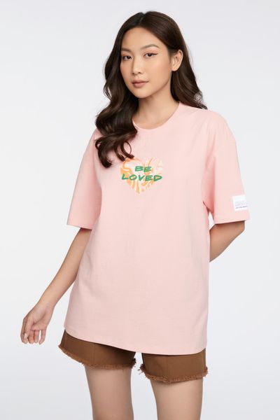 Áo Thun Nữ Relax Fit In Be Loved WTS 2259