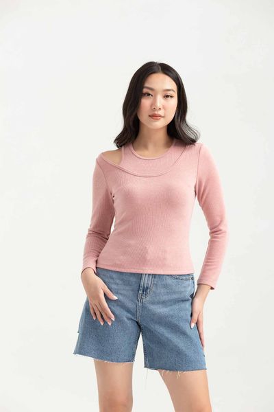 Áo thun Nữ Cutout Tay Dài WTS 2236