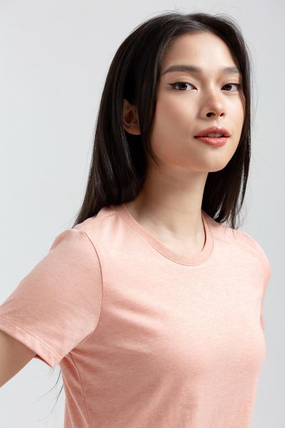Áo Thun Nữ Cổ Tròn Slim Fit Basic WTS 2231