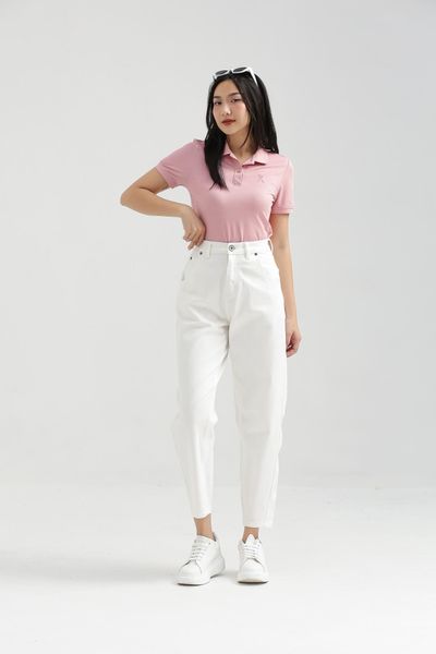 Áo Polo Nữ Slim Fit Bo Dệt Gân WPO 2017