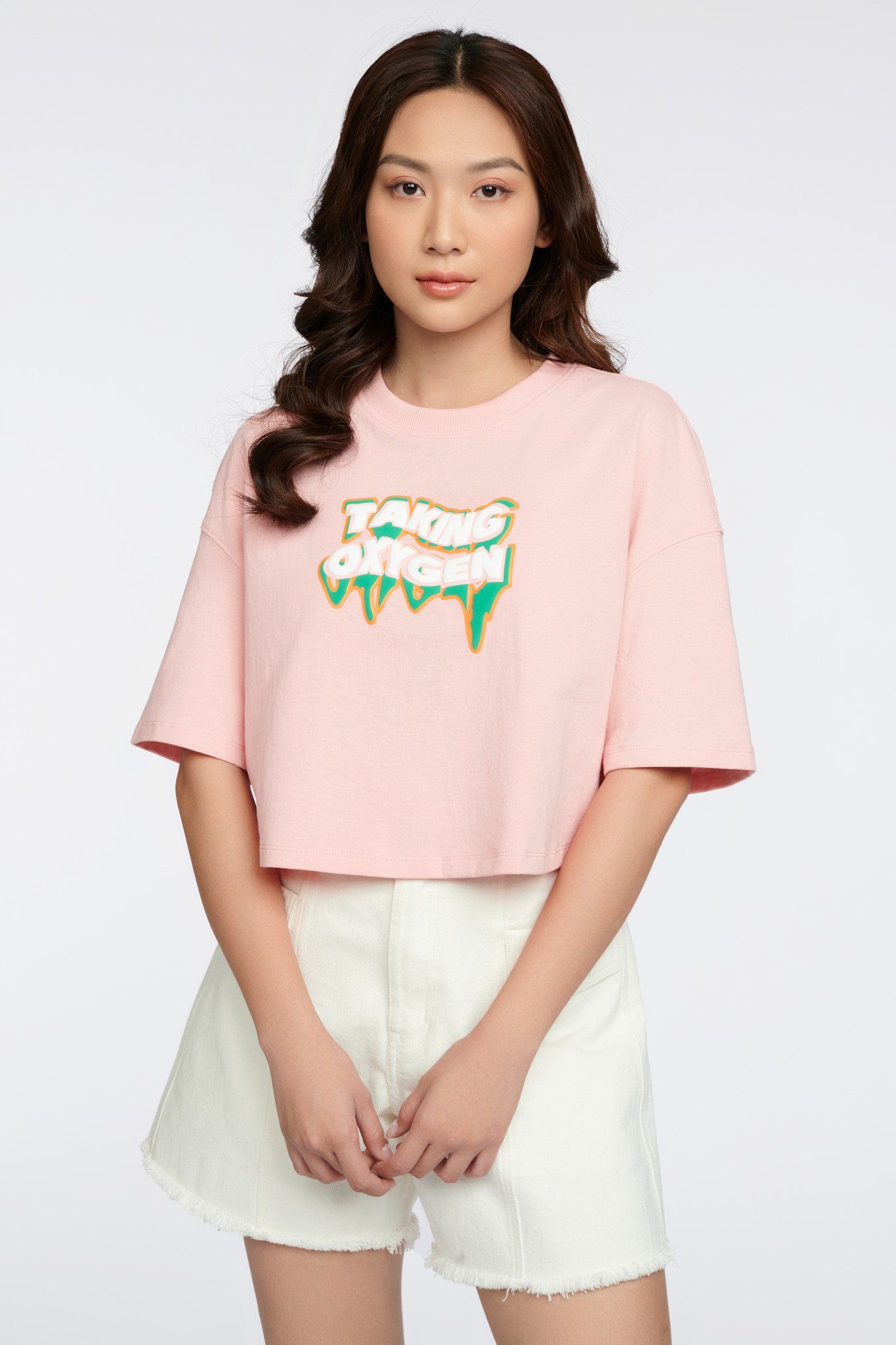Áo Thun Nữ Croptop Taking Oxygen WTS 2257 -