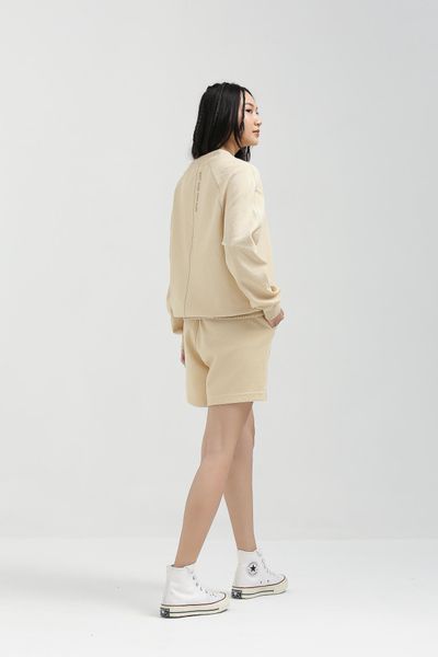 Quần Short Nữ Bermuda Thun Gân Xéo WSR 2018