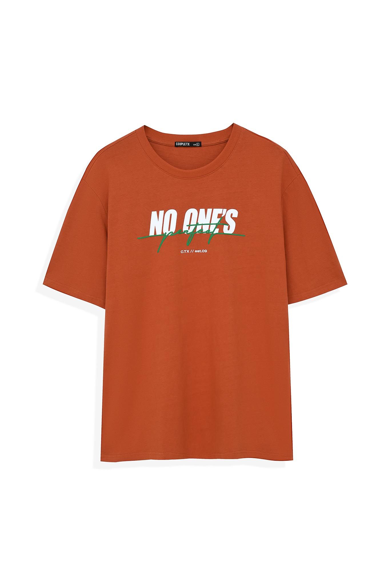 Áo Thun Nữ Relax Fit In No One's Perfect WTS 2219 -