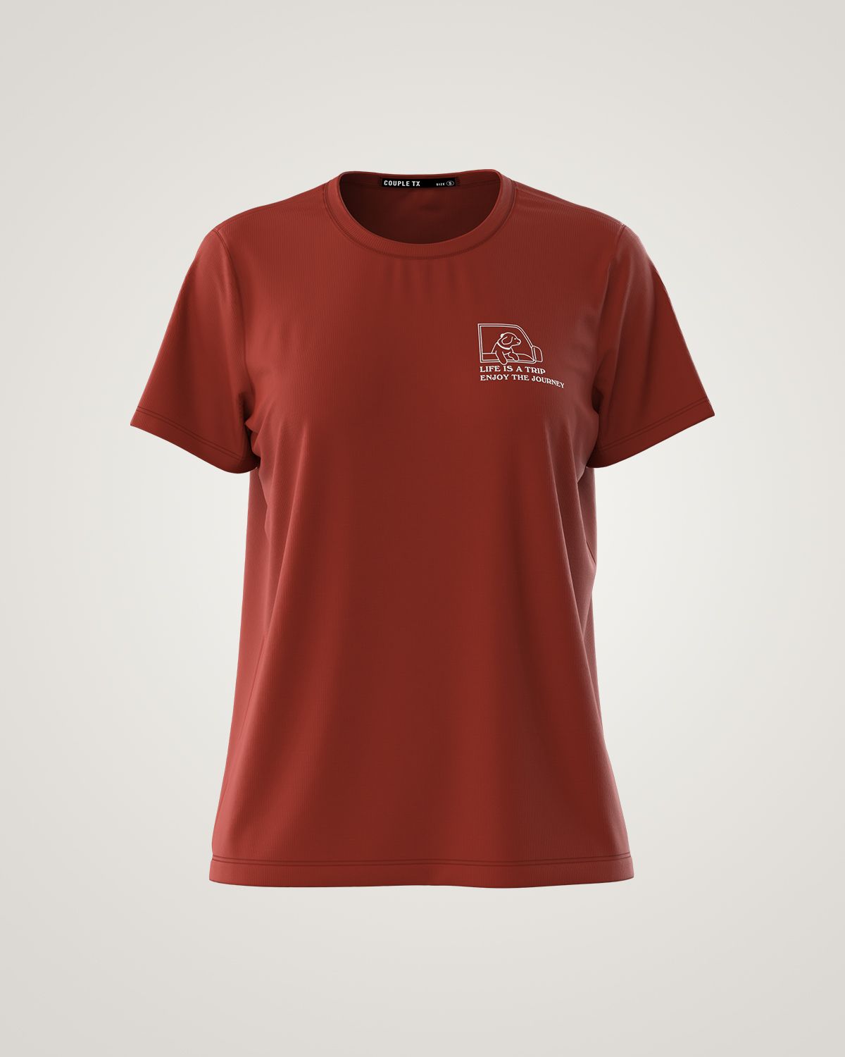 Áo Thun Nữ Regular Basic Thêu Logo Cool WTS 2373