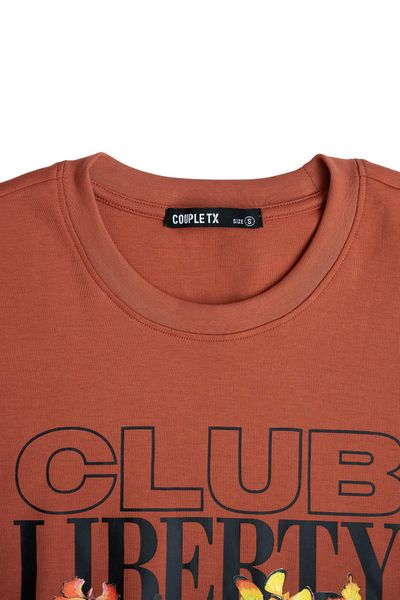 Áo Thun Nữ Relax Fit In Graphics Liberty Club WTS 2220