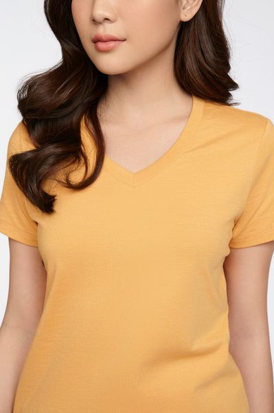 Áo Thun Nữ Basic Cổ Tim WTS 2247