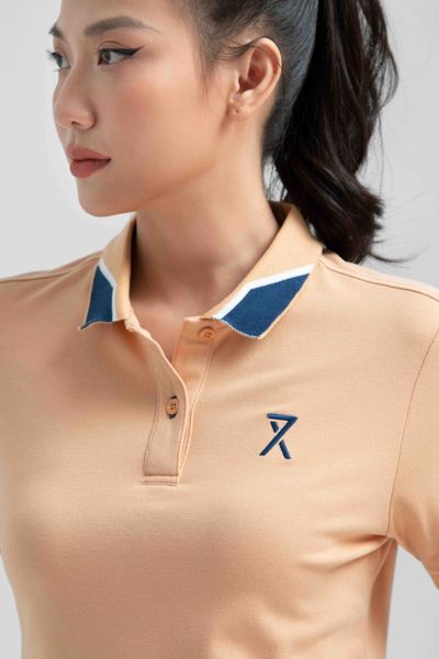Áo Polo Nữ Pique Slim Fit Phối Bo Cổ WPO 2024
