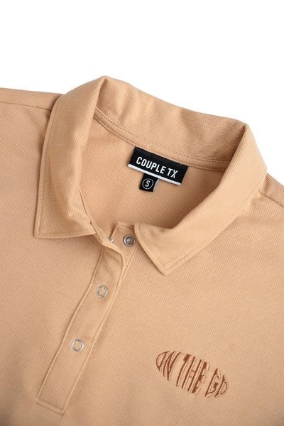 Áo Polo Nữ Relax Fit Phối Dây Rút Lai WTS 2209