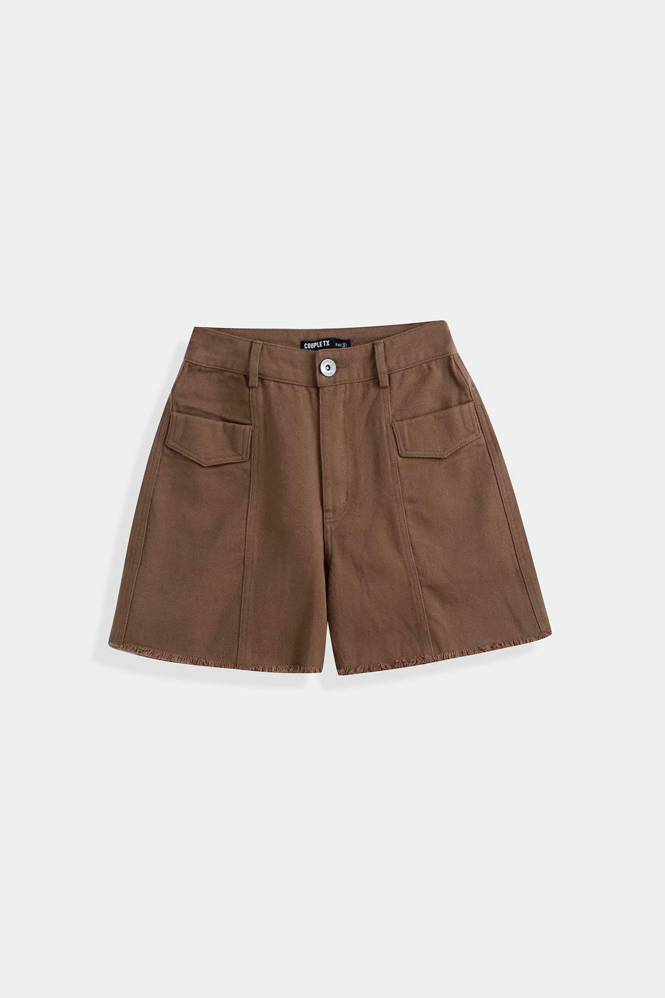Quần Short Nữ Kaki Wash Tưa Lai WSR 2020 -