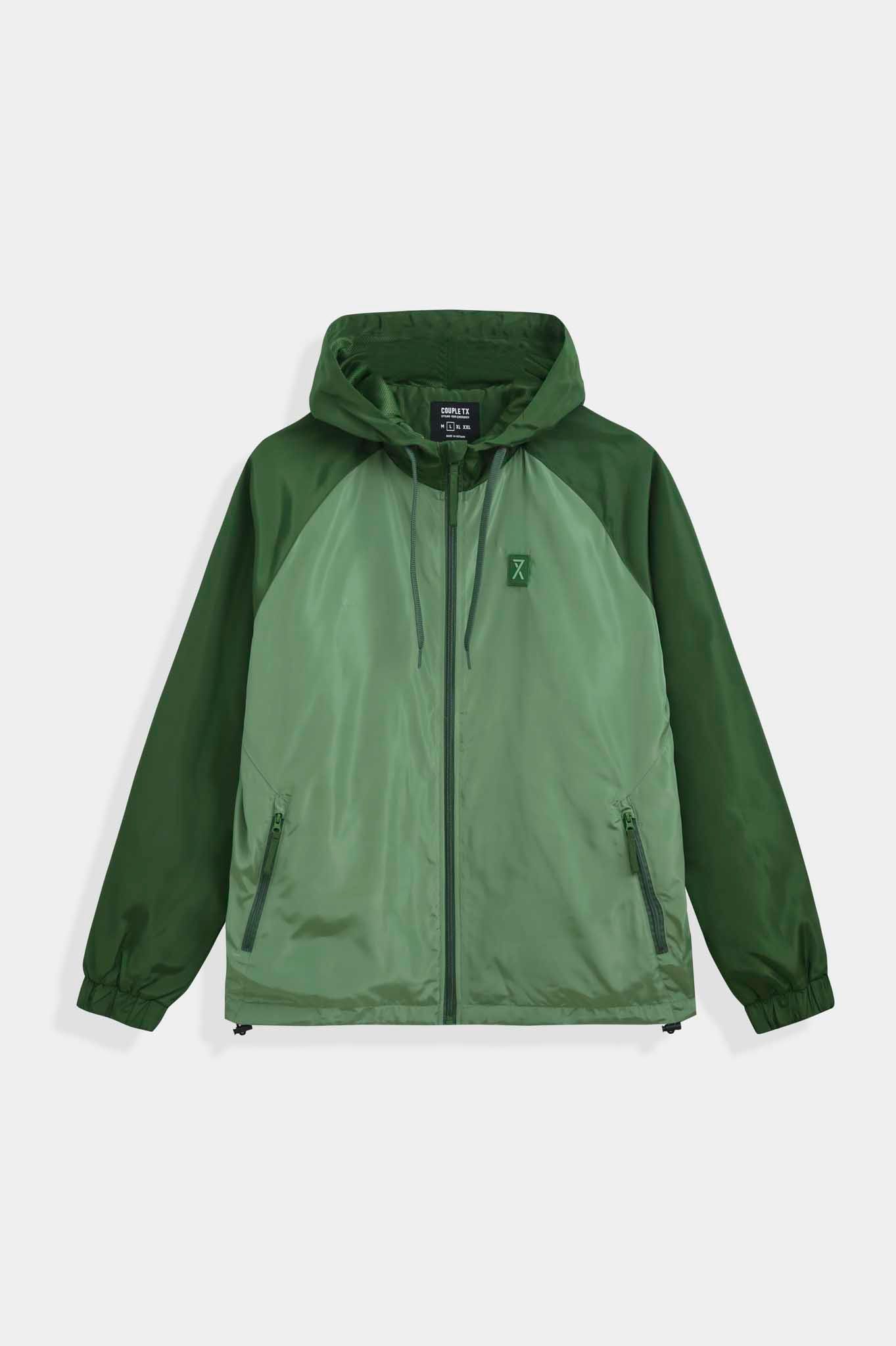 Áo Khoác Nữ Dù Raglan Phối Màu WOP 2033 -