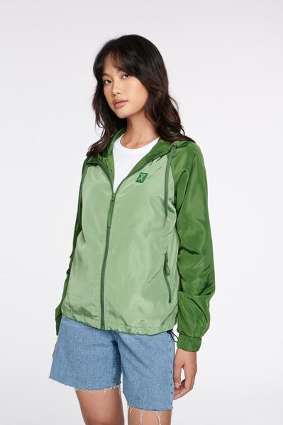 Áo Khoác Nữ Dù Raglan Phối Màu WOP 2033
