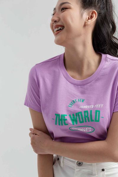 Áo Thun Nữ Slim In The World WTS 2205