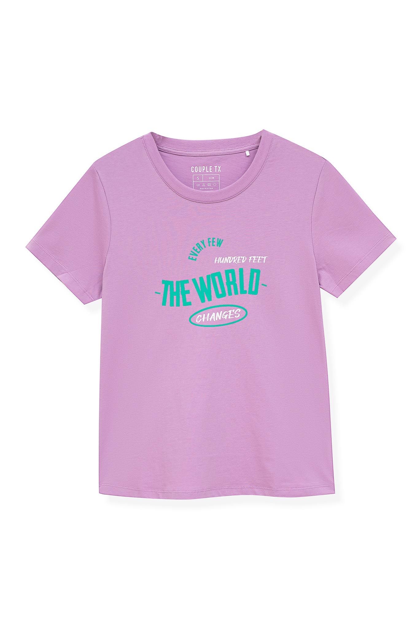 Áo Thun Nữ Slim In The World WTS 2205 -