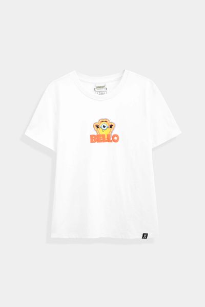 Áo Thun Nữ Regular Fit Minions In Bello WTS 2216