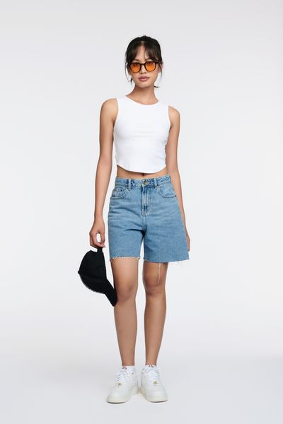 Áo Thun Nữ Tanktop Rib Vạt Bầu WTS 2254
