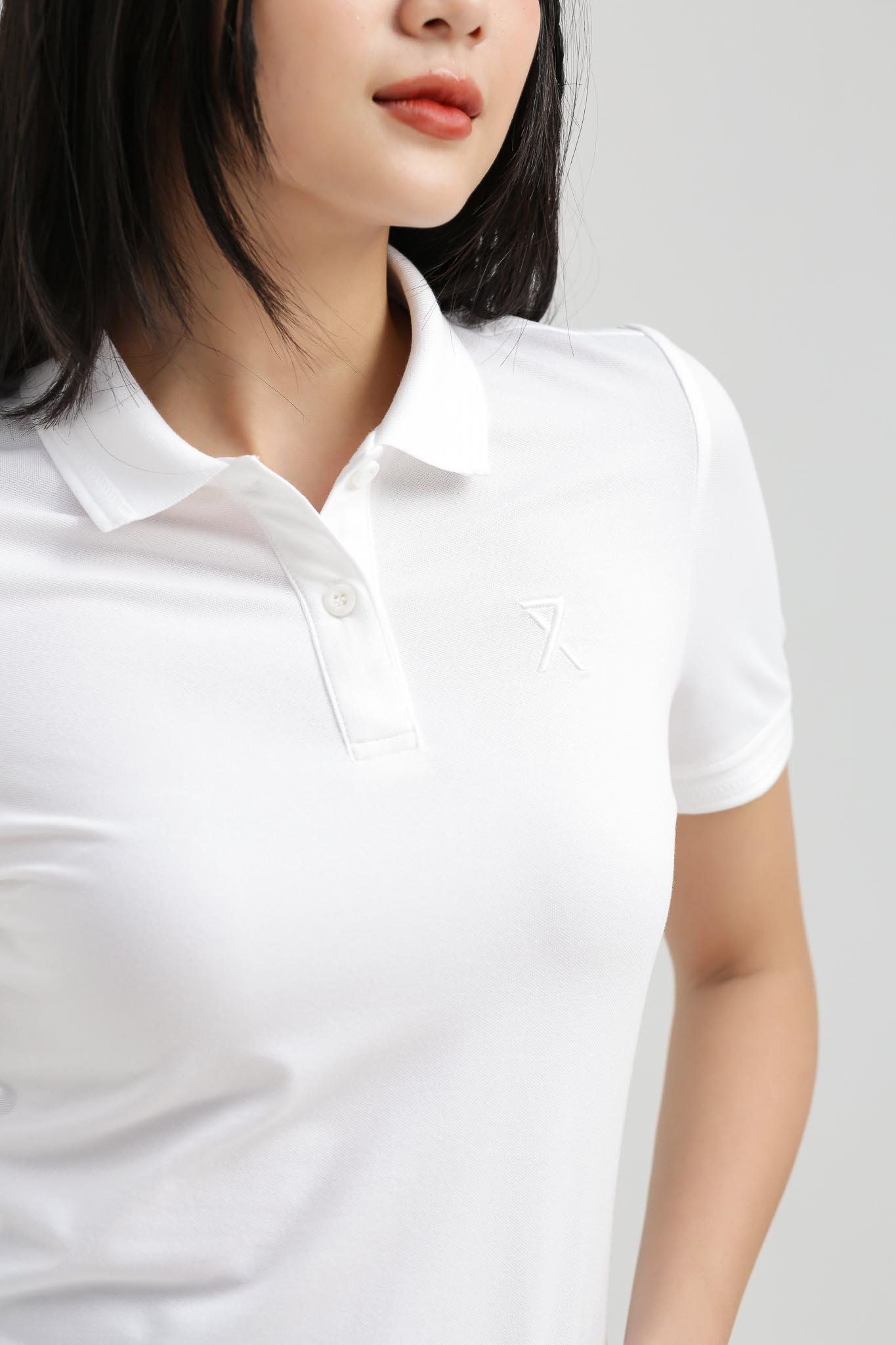 Áo Polo Nữ Slim Fit Bo Dệt Gân WPO 2017 -