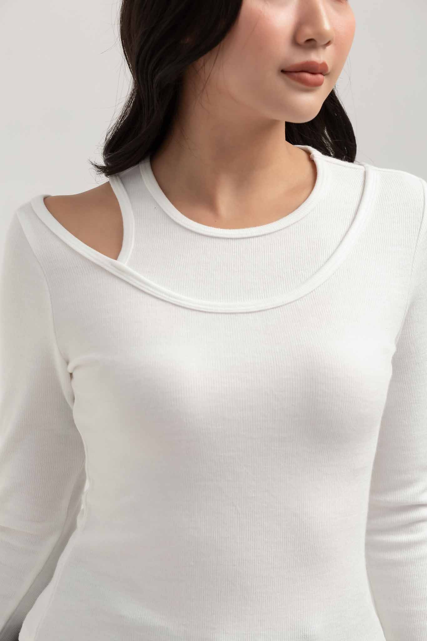 Áo thun Nữ Cutout Tay Dài WTS 2236 -