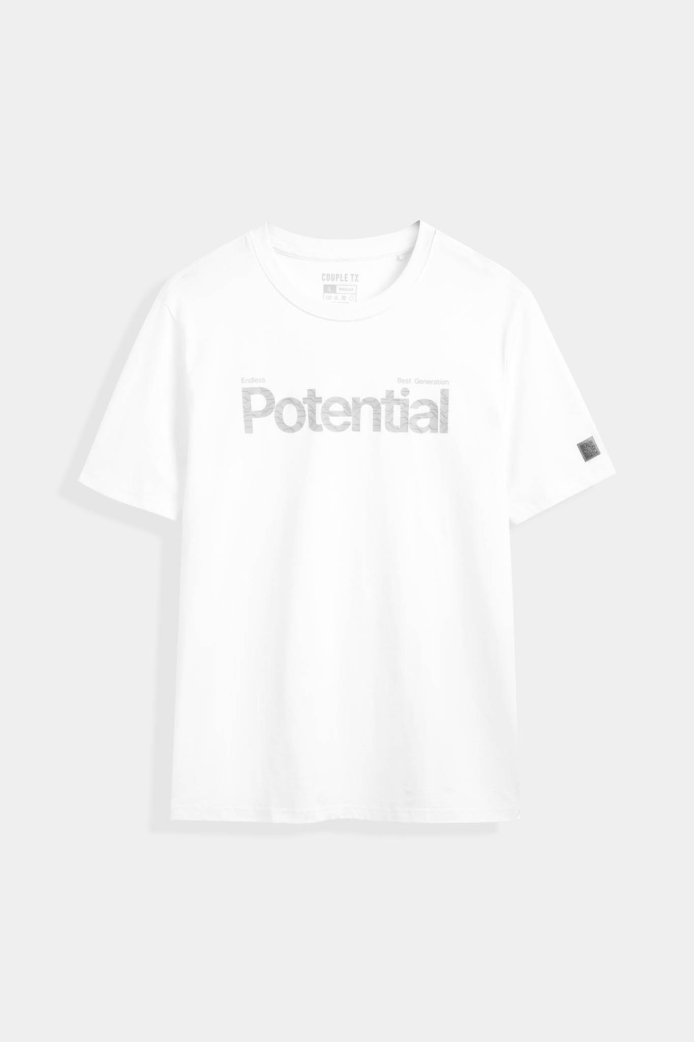 Áo Thun Nữ Regular Fit In Typo Potential WTS 2225 -