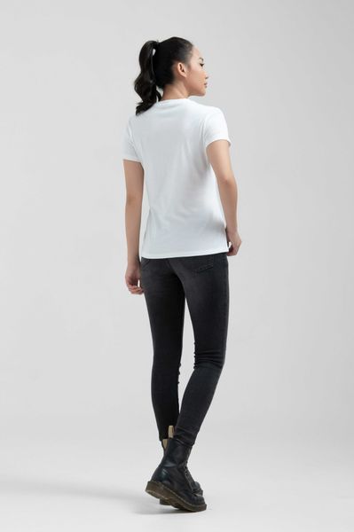 Áo Thun Nữ Cổ Tim Slim Fit Basic WTS 2230