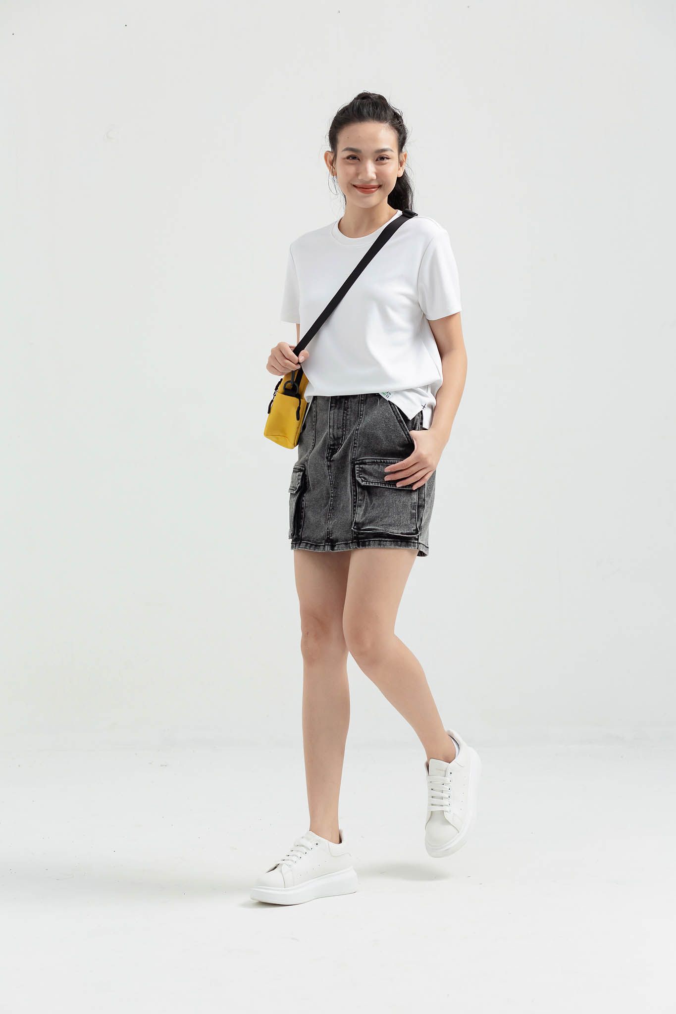 Áo Thun Nữ Green X cổ tròn WTS 2176 -