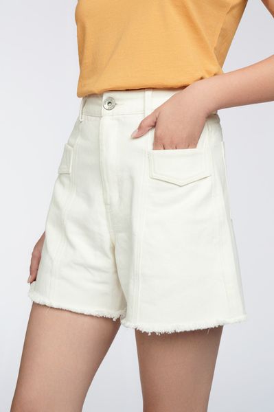 Quần Short Nữ Kaki Wash Tưa Lai WSR 2020